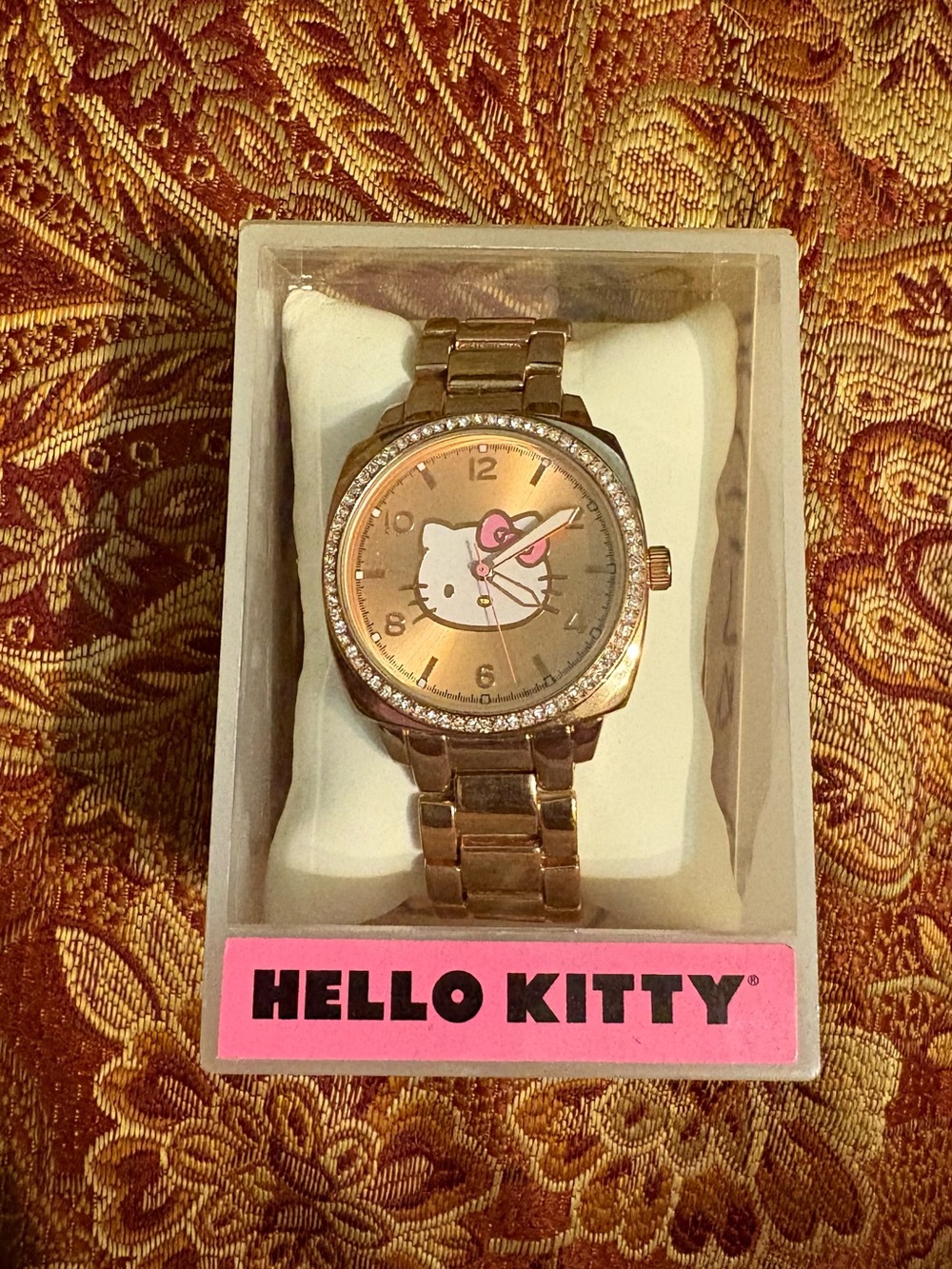 Hello Kitty watch women Rose gold